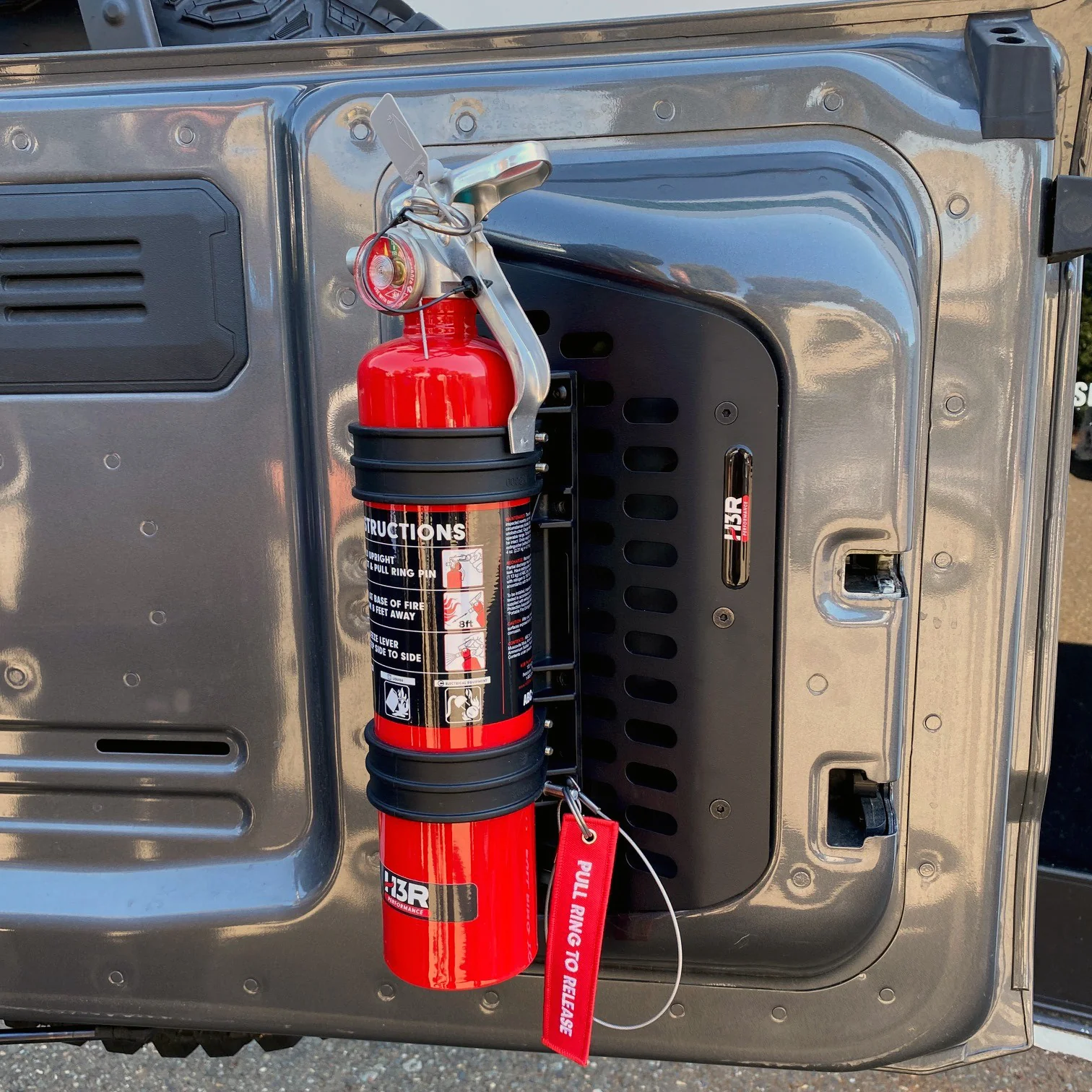 Ford Bronco Fire Extinguisher Tailgate Mount - Image 6