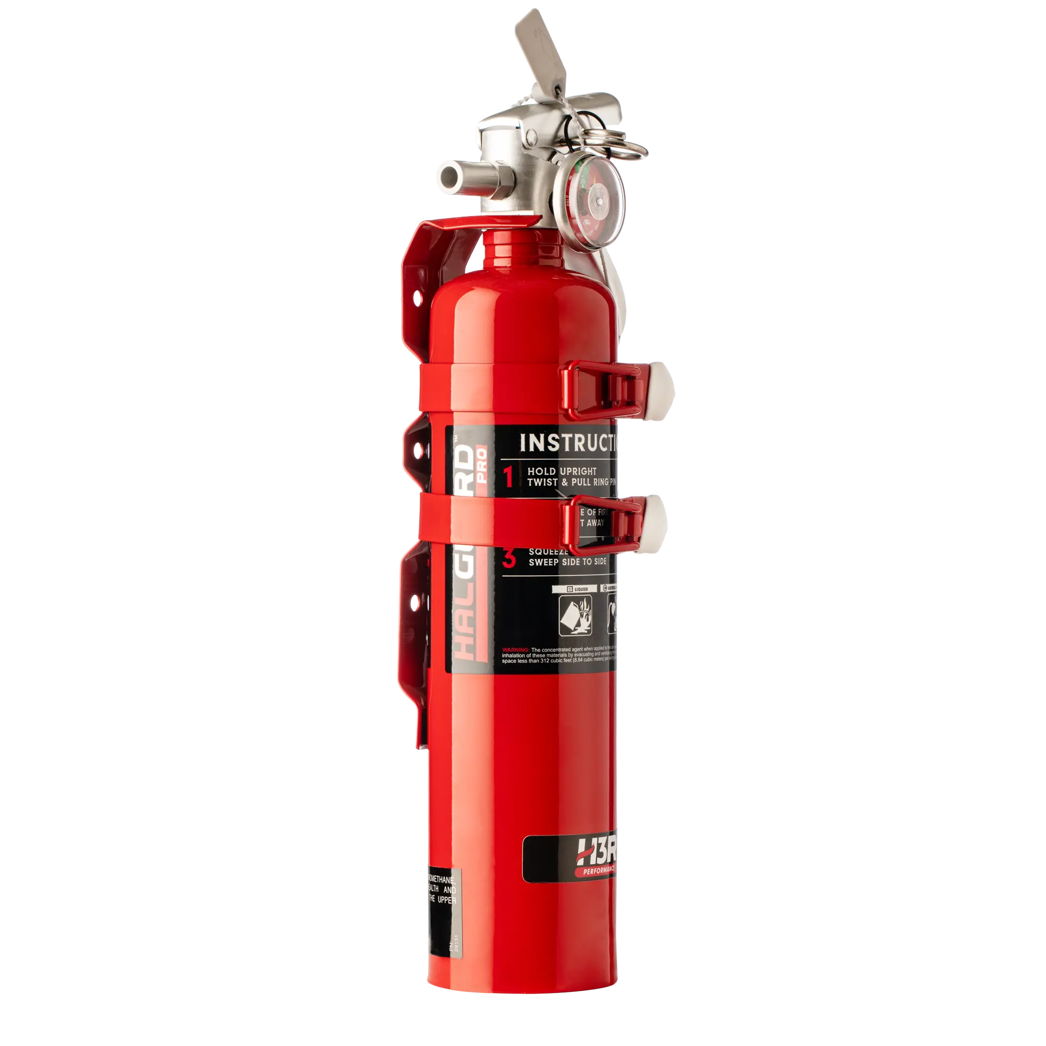 HalGuard PRO Halon Clean Agent Car Fire Extinguisher - 2.5 lb. - Image 3