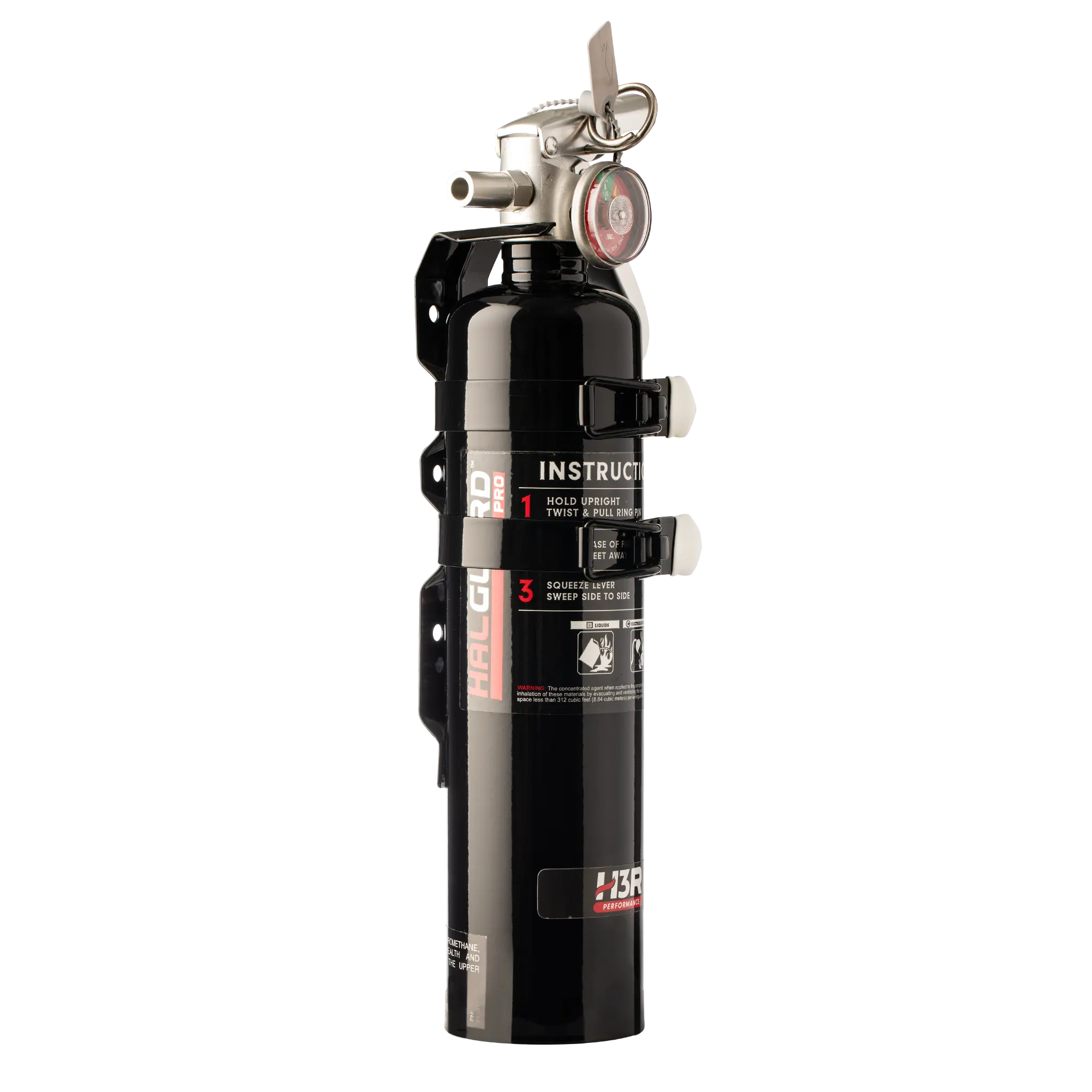 HalGuard PRO Halon Clean Agent Car Fire Extinguisher - 2.5 lb. - Image 4