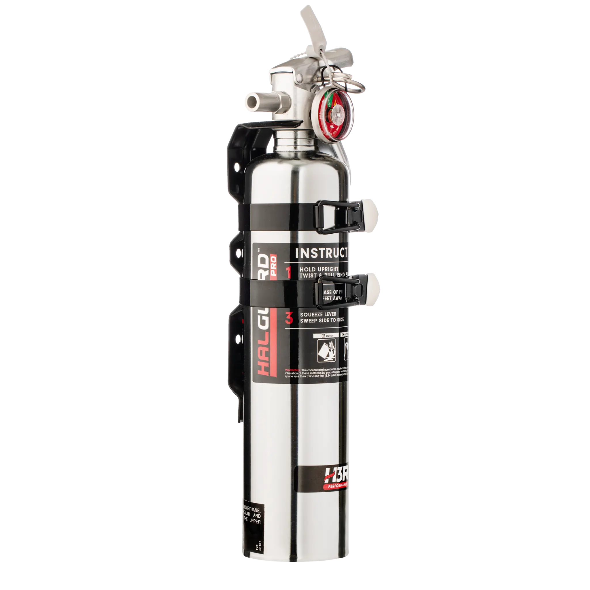 HalGuard PRO Halon Clean Agent Car Fire Extinguisher - 2.5 lb. - Image 5