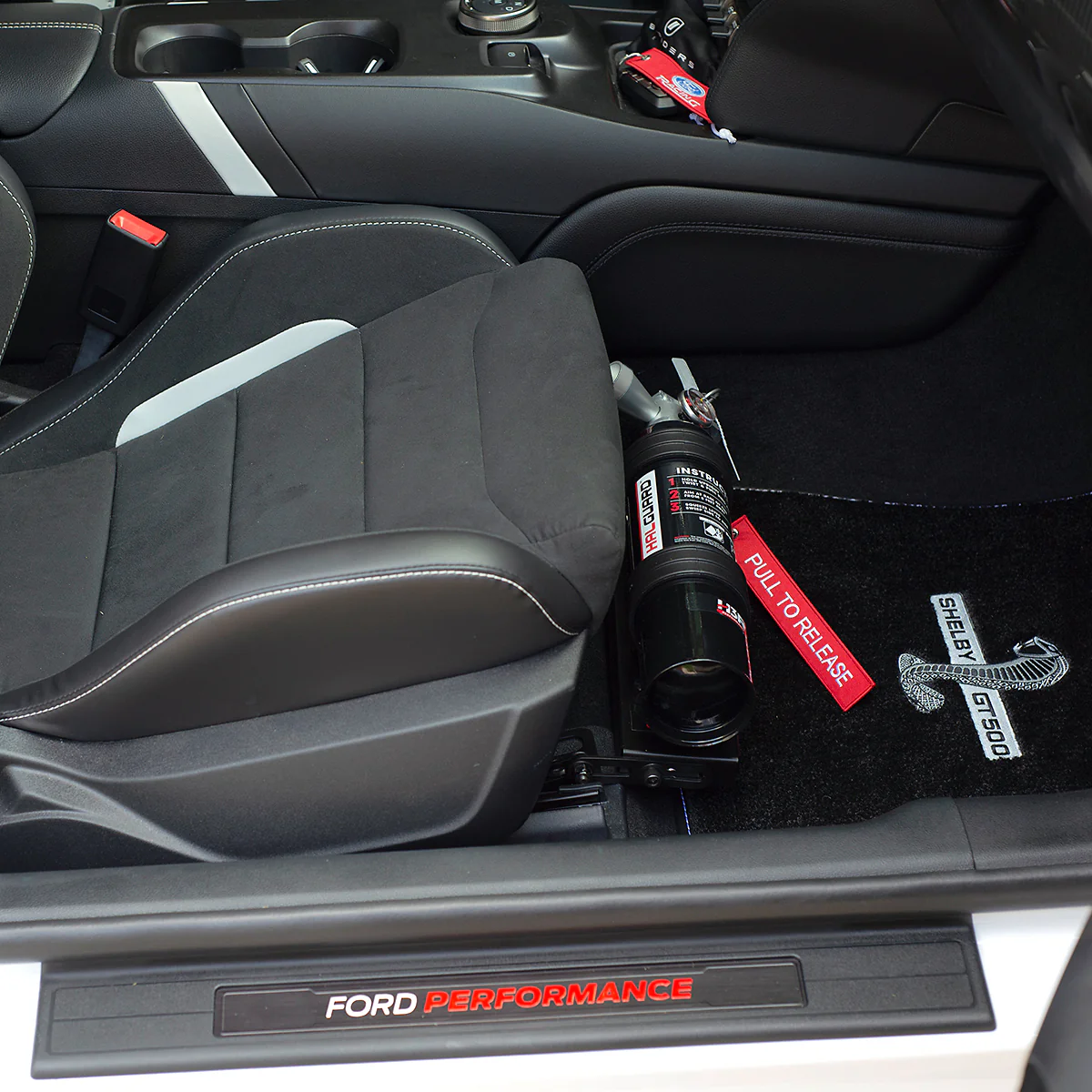 SM01BK - Fire Extinguisher Seat Mount - Image 8